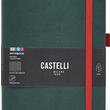 Castelli Notebook Kaleido Mid Ruled Pine, 80GSM White, 130mm x 210mm, 192 Pages